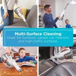 BLACK+DECKER dustbuster AdvancedClean+ 12-Volt MAX Cordless 7-cup Handheld Vacuum -Vacuum Cleaners Sales Store black decker handheld vacuums hhvk320j10 1d 1000