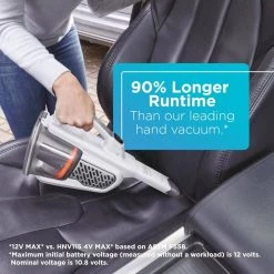 BLACK+DECKER dustbuster AdvancedClean+ 12-Volt MAX Cordless 7-cup Handheld Vacuum -Vacuum Cleaners Sales Store black decker handheld vacuums hhvk320j10 66 1000