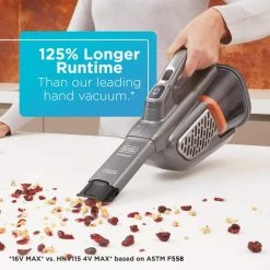 BLACK+DECKER Dustbuster AdvancedClean 16-Volt Cordless 2.9 Cup Handheld Vacuum -Vacuum Cleaners Sales Store black decker handheld vacuums hhvk415b01 66 1000