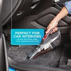BLACK+DECKER Dustbuster QuickClean Cordless 12-Volt 1.8-Cup Handheld Car Vacuum with Motorized Upholstery Brush -Vacuum Cleaners Sales Store black decker handheld vacuums hlvb315ja26 44 1000