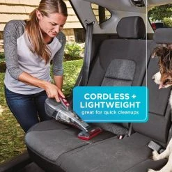 BLACK+DECKER Dustbuster QuickClean Cordless 12-Volt 1.8-Cup Handheld Car Vacuum with Motorized Upholstery Brush -Vacuum Cleaners Sales Store black decker handheld vacuums hlvb315ja26 4f 1000