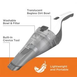 BLACK+DECKER Dustbuster 7.2-Volt Cordless 1.3-Cup Handheld Vacuum -Vacuum Cleaners Sales Store black decker handheld vacuums hnvc215b10 40 1000