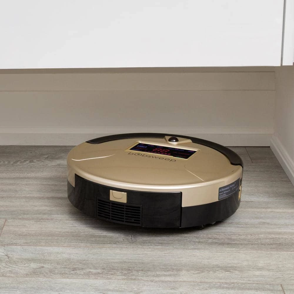 BObsweep PetHair Robotic Vacuum Cleaner and Mop with Auto Recharging Station, Large dustbin, Stair & Obstacle Detection in Rouge 4 BObsweep PetHair Robotic Vacuum Cleaner and Mop with Auto Recharging Station, Large dustbin, Stair & Obstacle Detection in Rouge - Image 2