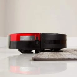 BObsweep PetHair Robotic Vacuum Cleaner and Mop with Auto Recharging Station, Large dustbin, Stair & Obstacle Detection in Rouge 14 BObsweep PetHair Robotic Vacuum Cleaner and Mop with Auto Recharging Station, Large dustbin, Stair & Obstacle Detection in Rouge -Vacuum Cleaners Sales Store bobsweep robotic vacuums wp460011ro fa 1000