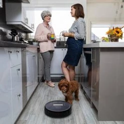 BObsweep PetHair Vision Plus Robotic Vacuum Cleaner and Mop in Blackberry -Vacuum Cleaners Sales Store bobsweep robotic vacuums wvp58021 4f 1000