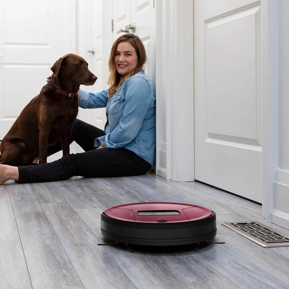 BObsweep PetHair Vision Plus Robotic Vacuum Cleaner and Mop Beet 5 BObsweep PetHair Vision Plus Robotic Vacuum Cleaner and Mop Beet - Image 3