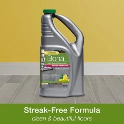 Bona 64 oz. Lemon Mint Scent Hard-Surface Floor Cleaning Machine Formulation -Vacuum Cleaners Sales Store bona hard surface cleaners wm700053013 44 1000