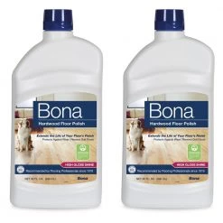 Bona 32 oz. Hardwood Floor Polish High Gloss (2-Pack)