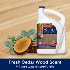 Bona 128 oz. Cedar Wood Scent Hardwood Floor Cleaner Refill -Vacuum Cleaners Sales Store bona hardwood floor cleaners wm700018199 c3 1000