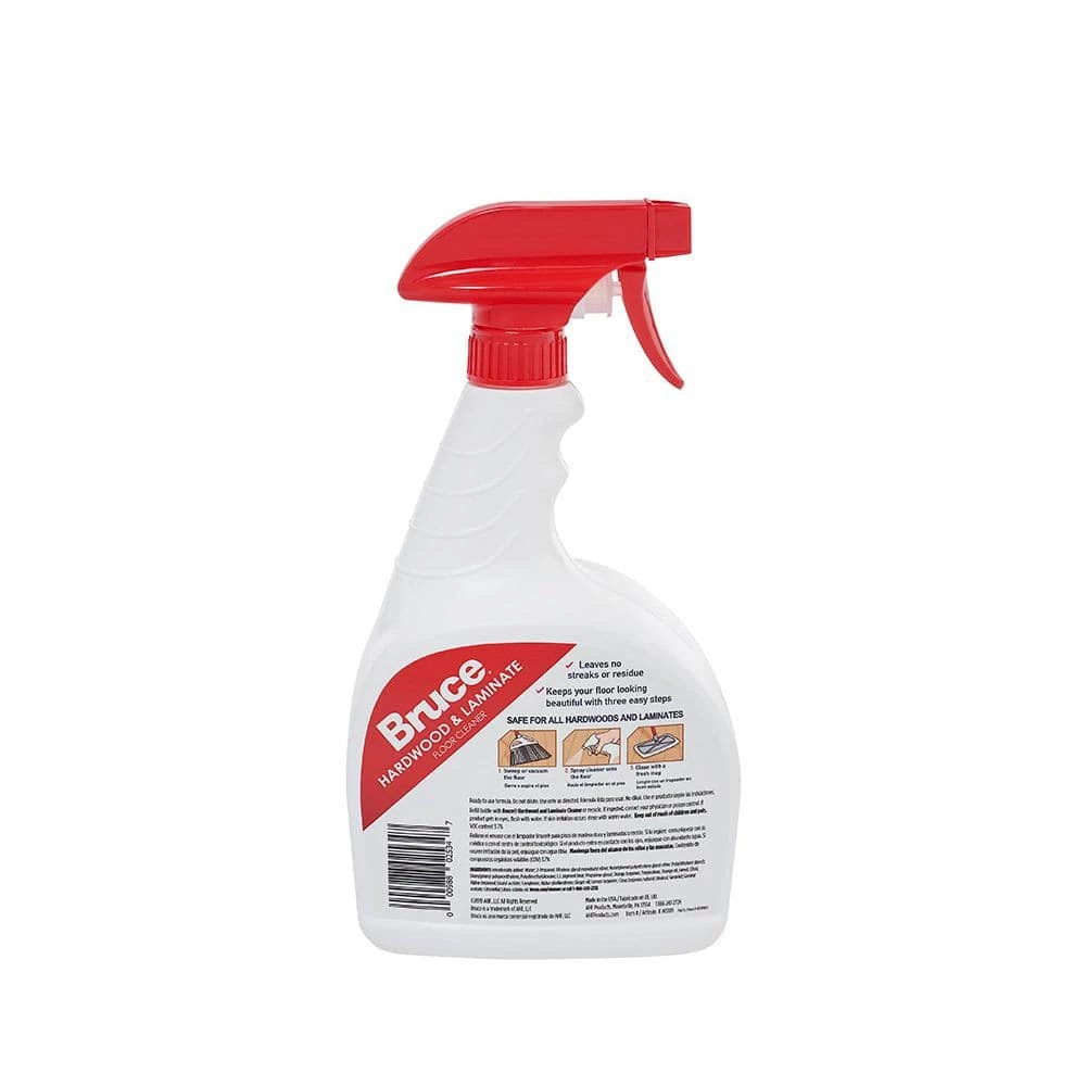 Bruce 32 oz. Hardwood and Laminate Floor Cleaner Trigger Spray 4 Bruce 32 oz. Hardwood and Laminate Floor Cleaner Trigger Spray - Image 2