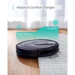 Eufy RoboVac 25C MAX Robotic Vacuum Cleaner with Wi-Fi Connected, Compatible with Alexa and Google Assistant in Black -Vacuum Cleaners Sales Store eufy robotic vacuums t2132jq1 44 1000