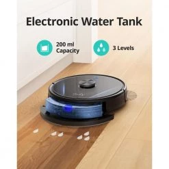 Eufy RoboVac LR30 Hybrid and Robotic Vacuum cleaner with Laser Navigation, Bagless, Washable Filter, Multi-Surfaces in Black -Vacuum Cleaners Sales Store eufy robotic vacuums t2181j11 fa 1000