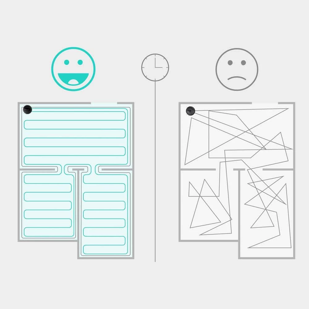 Eufy RoboVac G15 Robotic Vacuum Cleaner with Gyro Navigation, Bagless, Washable Filter, Multi-Surfaces in Black 11 Eufy RoboVac G15 Robotic Vacuum Cleaner with Gyro Navigation, Bagless, Washable Filter, Multi-Surfaces in Black - Image 9