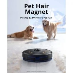 Eufy RoboVac X8 Hybrid Wi-Fi Robotic Vacuum Cleaner 2-in-1 Sweep and Mop with Mapping -Vacuum Cleaners Sales Store eufy robotic vacuums t2261j11 1f 1000