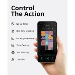 Eufy RoboVac X8 Hybrid Wi-Fi Robotic Vacuum Cleaner 2-in-1 Sweep and Mop with Mapping -Vacuum Cleaners Sales Store eufy robotic vacuums t2261j11 76 1000