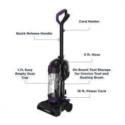 Eureka AirSpeed Compact Upright Bagless Vacuum Cleaner -Vacuum Cleaners Sales Store eureka upright vacuums hdue1a 4f 1000