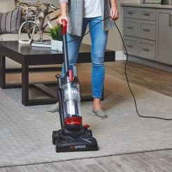 Eureka Air Speed Bagless Corded Washable Filter Multi-Surface Upright Vacuum in Red -Vacuum Cleaners Sales Store eureka upright vacuums neu102 1d 1000