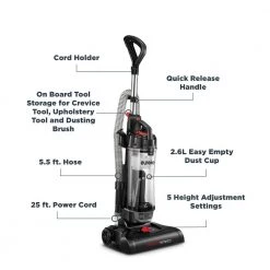 Eureka PowerSpeed Multi-Surface Upright Bagless Vacuum Cleaner 14 Eureka PowerSpeed Multi-Surface Upright Bagless Vacuum Cleaner -Vacuum Cleaners Sales Store eureka upright vacuums neu180 c3 1000
