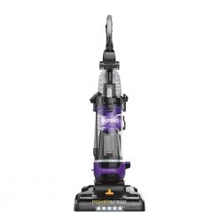 Eureka PowerSpeed Bagless Corded Washable Filter Multisurface in Purple Upright Vacuum with Bonus Dust Cup