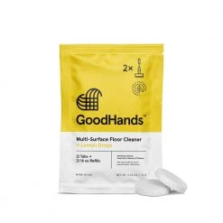 GoodHands 16 oz. Lemon Drop Scented Multi-Surface Floor Cleaner Tabs (48 Refills)
