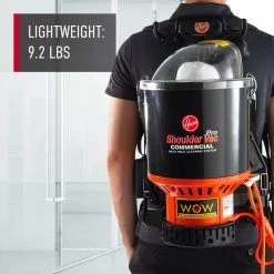 HOOVER Commercial Pro Lightweight Backpack Vacuum Cleaner Machine with Attachment Tool Kit -Vacuum Cleaners Sales Store hoover backpack vacuums c2401 40 1000