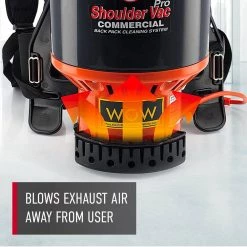 HOOVER Commercial Pro Lightweight Backpack Vacuum Cleaner Machine with Attachment Tool Kit -Vacuum Cleaners Sales Store hoover backpack vacuums c2401 77 1000