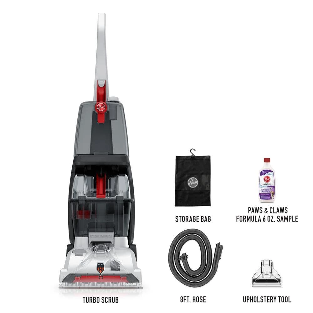 HOOVER TurboScrub Upright Carpet Cleaner Machine 4 HOOVER TurboScrub Upright Carpet Cleaner Machine - Image 2