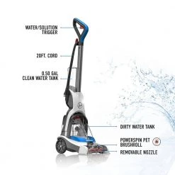 HOOVER PowerDash Pet Compact Carpet Cleaner Machine, Lightweight Carpet Shampooer -Vacuum Cleaners Sales Store hoover carpet cleaners fh50700us 40 1000
