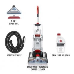 HOOVER SmartWash Advanced Upright Automatic Carpet Cleaner with 64 oz. Renewal Carpet Cleaning Solution -Vacuum Cleaners Sales Store hoover carpet cleaners fh52002 ah30924r 40 1000