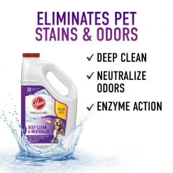 HOOVER 128 oz. Paws and Claws Pet Carpet Cleaner Solution -Vacuum Cleaners Sales Store hoover carpet cleaning products ah31933 1d 1000