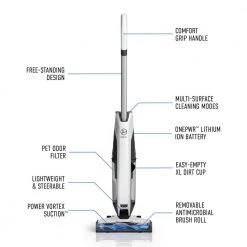 HOOVER ONEPWR Evolve Pet Cordless Bagless Upright Vacuum Cleaner with Lithium-Ion Battery -Vacuum Cleaners Sales Store hoover upright vacuums bh53420v 40 1000