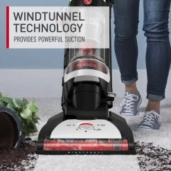 HOOVER WindTunnel Bagless Pet Upright Vacuum Cleaner with Automatic Cord Rewind -Vacuum Cleaners Sales Store hoover upright vacuums uh71320 66 1000