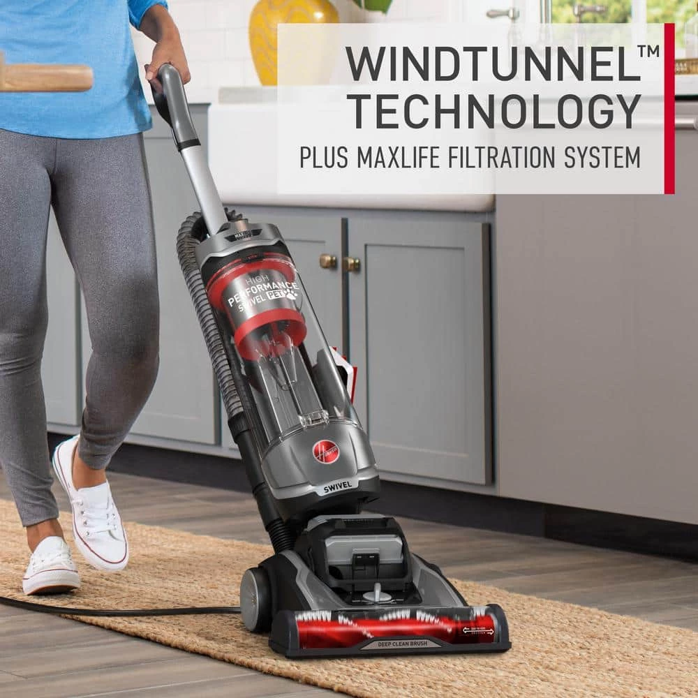 HOOVER MAXLife High-Performance Swivel Pet Bagless Upright Vacuum Cleaner with HEPA Media Filtration 9 HOOVER MAXLife High-Performance Swivel Pet Bagless Upright Vacuum Cleaner with HEPA Media Filtration - Image 7