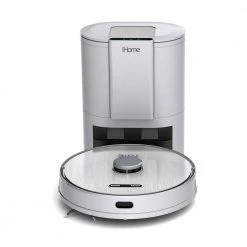 IHome Autovac Halo 2-in-1 Robotic Vacuum Cleaner and Mop with Auto Empty Base