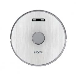 IHome Autovac Halo 2-in-1 Robotic Vacuum Cleaner and Mop with Auto Empty Base -Vacuum Cleaners Sales Store ihome robotic vacuums ihrv7 slv c3 1000