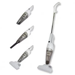 Impress GoVac 2-in-1 White Corded Upright and Handheld Vacuum Cleaner