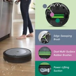 IRobot Roomba i3 EVO (3150) Robot Vacuum - Now Clean by Room with Smart Mapping, Ideal for Pet Hair, Carpet and Hard Floor -Vacuum Cleaners Sales Store irobot robotic vacuums i315020 c3 1000