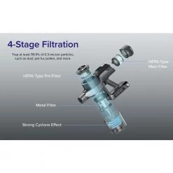 LEVOIT VortexIQ 26-Volt 0.61 gal. 40 HEPA Filter Cordless Flexible Stick Handheld Vacuum Cleaner -Vacuum Cleaners Sales Store levoit stick vacuums heapvclvnus0002 1d 1000