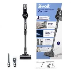 LEVOIT VortexIQ 26-Volt 0.61 gal. 40 HEPA Filter Cordless Flexible Stick Handheld Vacuum Cleaner -Vacuum Cleaners Sales Store levoit stick vacuums heapvclvnus0002 44 1000