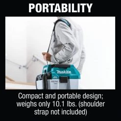 Makita 18-Volt LXT Lithium-Ion Brushless Cordless 2 Gal. HEPA Filter Portable Wet/Dry Dust Extractor/Vacuum, Tool Only 24 Makita 18-Volt LXT Lithium-Ion Brushless Cordless 2 Gal. HEPA Filter Portable Wet/Dry Dust Extractor/Vacuum, Tool Only -Vacuum Cleaners Sales Store makita canister vacuums xcv11z c3 1000