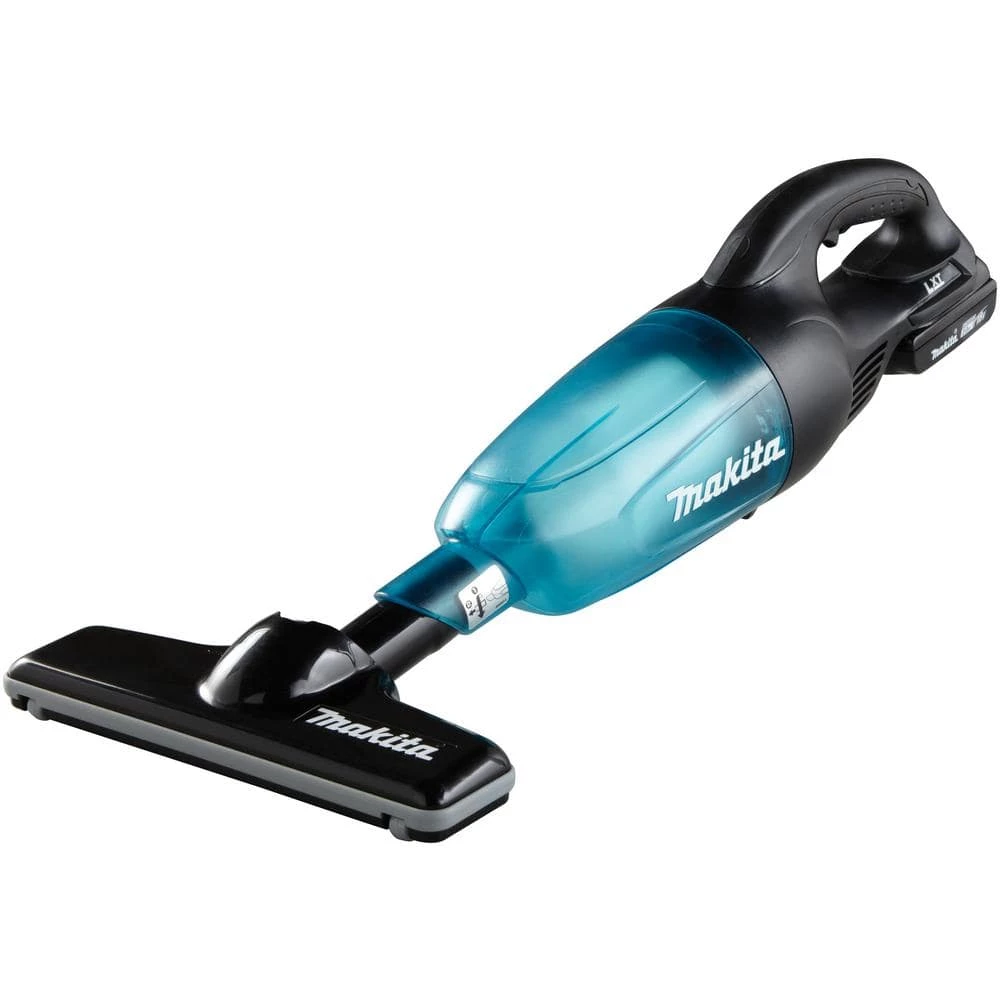 Makita 18V LXT Compact Cordless Vacuum Kit, 2.0Ah with Black Cyclonic Vacuum Attachment and Cloth Vacuum Filter (3-Pack) 8 Makita 18V LXT Compact Cordless Vacuum Kit, 2.0Ah with Black Cyclonic Vacuum Attachment and Cloth Vacuum Filter (3-Pack) - Image 6