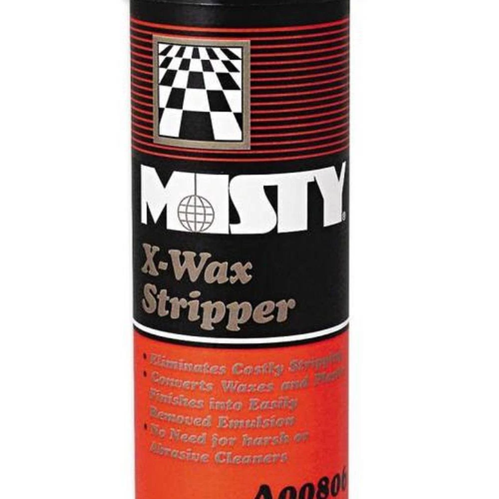 MISTY X-Wax Floor Stripper, Non-Carpet Cleaner, 18 oz. Aerosol, 12/Carton 4 MISTY X-Wax Floor Stripper, Non-Carpet Cleaner, 18 oz. Aerosol, 12/Carton - Image 2