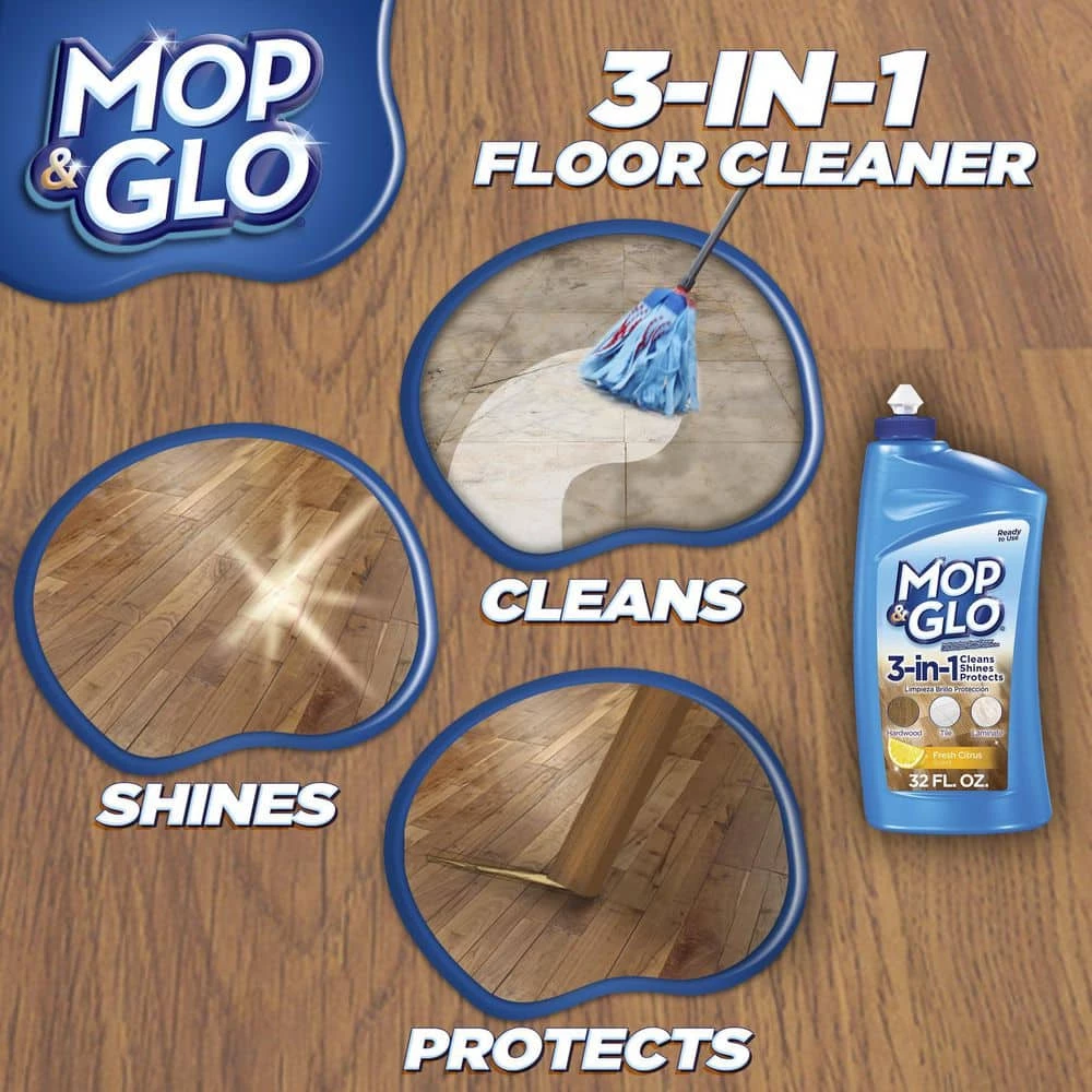 MOP and GLO 64 oz. Professional Floor Cleaner (6-Pack) 4 MOP and GLO 64 oz. Professional Floor Cleaner (6-Pack) - Image 2