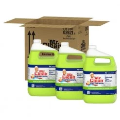 Mr. Clean 1 Gal. Lemon Scent Finished Floor Cleaner (Case of 3)
