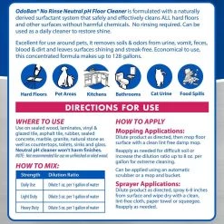 OdoBan 1 Gal. No Rinse Neutral pH Floor Cleaner, Concentrated Hardwood and Laminate Floor Cleaner, Streak Free 14 OdoBan 1 Gal. No Rinse Neutral pH Floor Cleaner, Concentrated Hardwood and Laminate Floor Cleaner, Streak Free -Vacuum Cleaners Sales Store odoban hard surface cleaners 9361b61 g 44 1000