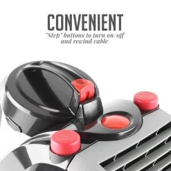 OVENTE Bagless Corded HEPA filter Multisurface Black Canister Vacuum Cleaner -Vacuum Cleaners Sales Store ovente canister vacuums st2010 44 1000