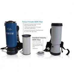 Prolux Commercial 10 Qt. Backpack Vacuum Cleaner 19 Prolux Commercial 10 Qt. Backpack Vacuum Cleaner -Vacuum Cleaners Sales Store prolux backpack vacuums pl10qtblue 76 1000