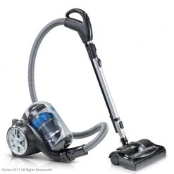Prolux Bagless Canister Vacuum Cleaner With 2-Stage HEPA Filtration and Power Nozzle