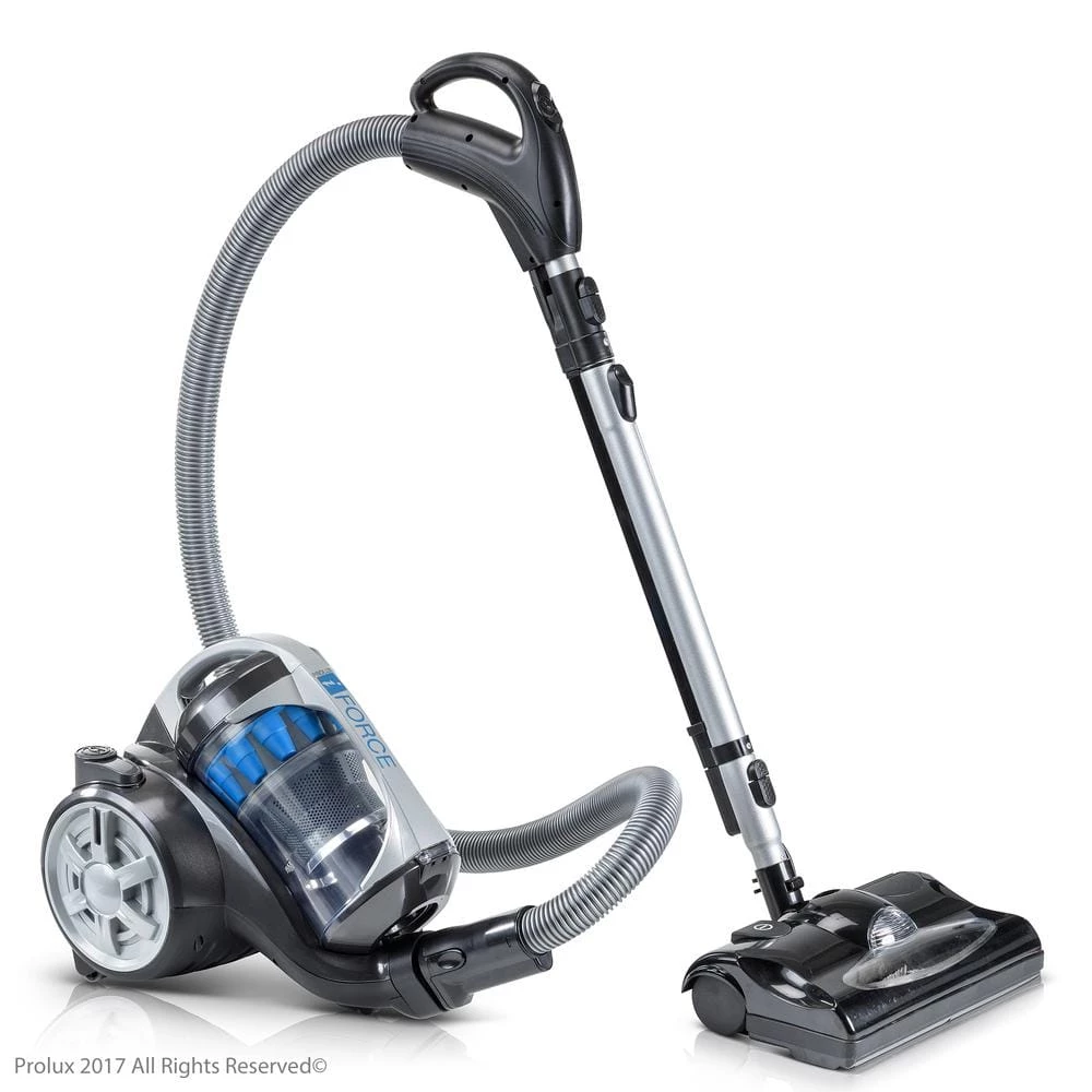 Prolux Bagless Canister Vacuum Cleaner With 2-Stage HEPA Filtration and Power Nozzle 3 Prolux Bagless Canister Vacuum Cleaner With 2-Stage HEPA Filtration and Power Nozzle