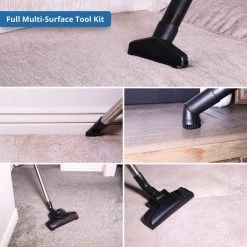 Prolux Tritan Canister Vacuum HEPA Sealed Hard Floor Vacuum with Powerful 12 Amp Motor -Vacuum Cleaners Sales Store prolux canister vacuums tritan blue fa 1000